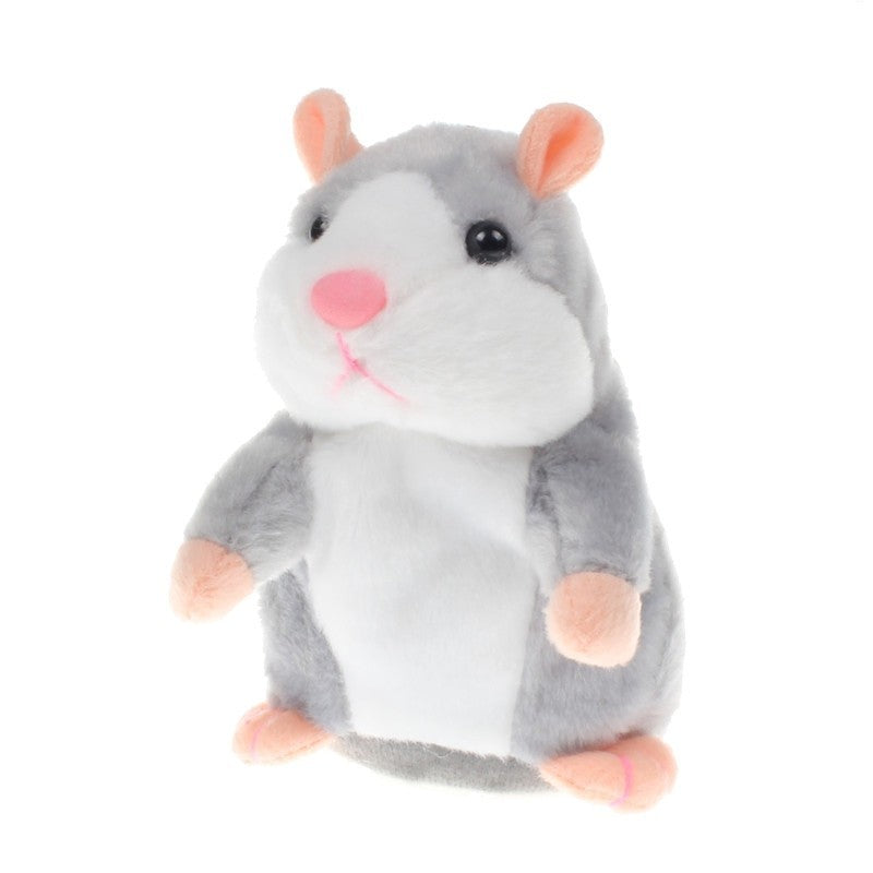 15CM Little Talking Hamster Toy – Interactive Plush Repeater for Kids