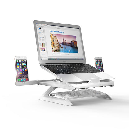 New Multifunctional Folding Laptop Stand – Portable Aluminum Alloy Monitor Riser