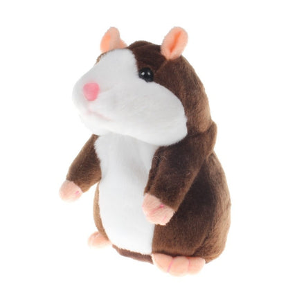 15CM Little Talking Hamster Toy – Interactive Plush Repeater for Kids