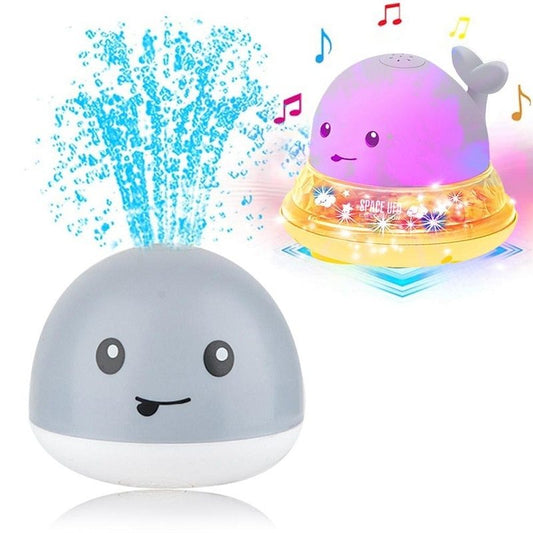 Electric Induction Whale Spray Bath Toy – Fun Baby Bath Time Companion