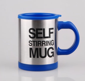 Automatic Stirring Mug - Stainless Steel Electric Rotating Coffee Cup