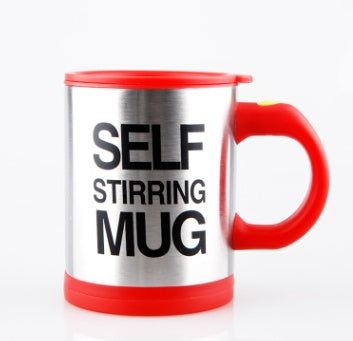 Automatic Stirring Mug - Stainless Steel Electric Rotating Coffee Cup