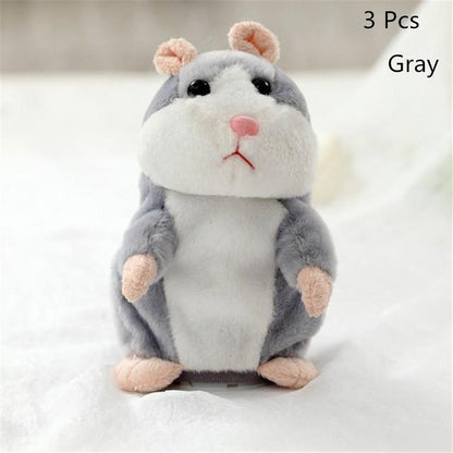 15CM Little Talking Hamster Toy – Interactive Plush Repeater for Kids