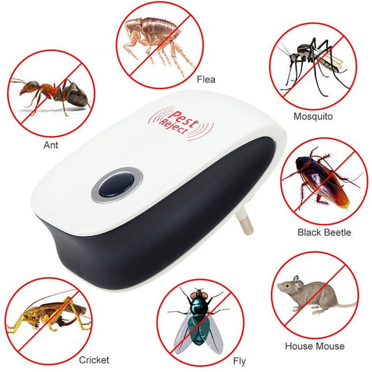 Ultrasonic Pest Repeller – Electronic Mosquito, Insect, and Mouse Repellent