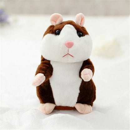 15CM Little Talking Hamster Toy – Interactive Plush Repeater for Kids