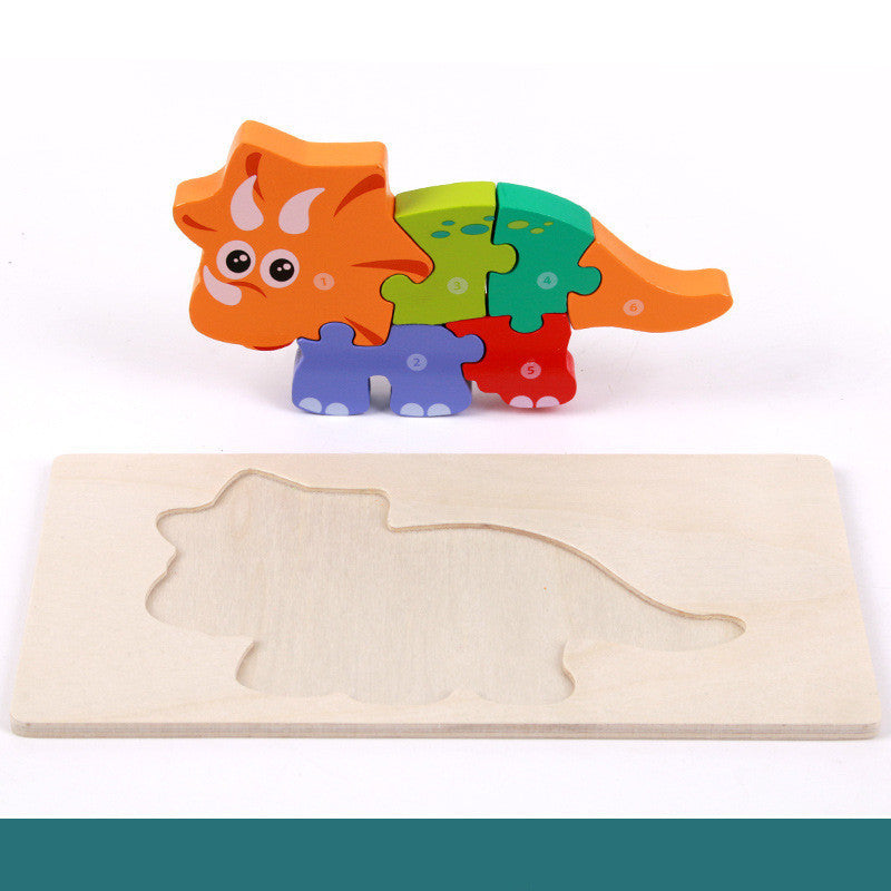 Children's Educational Wooden 3D Montessori Toys - Learning and Skill-Building Fun