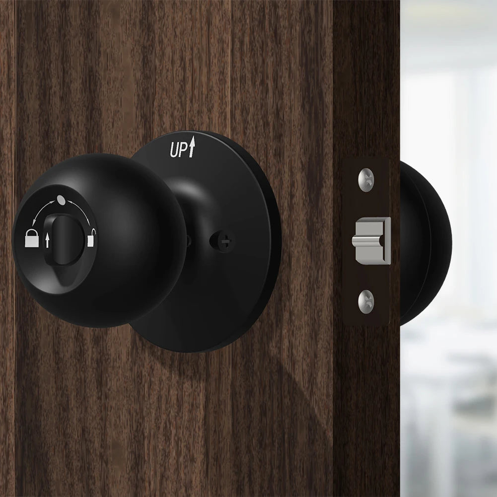 Smart Door Knob Keyless Entry Lock | Biometric, Bluetooth, and TUYA App Control