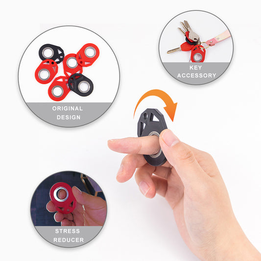 Creative Fidget Spinner Keychain – Anti-Anxiety Toy with Bottle Opener