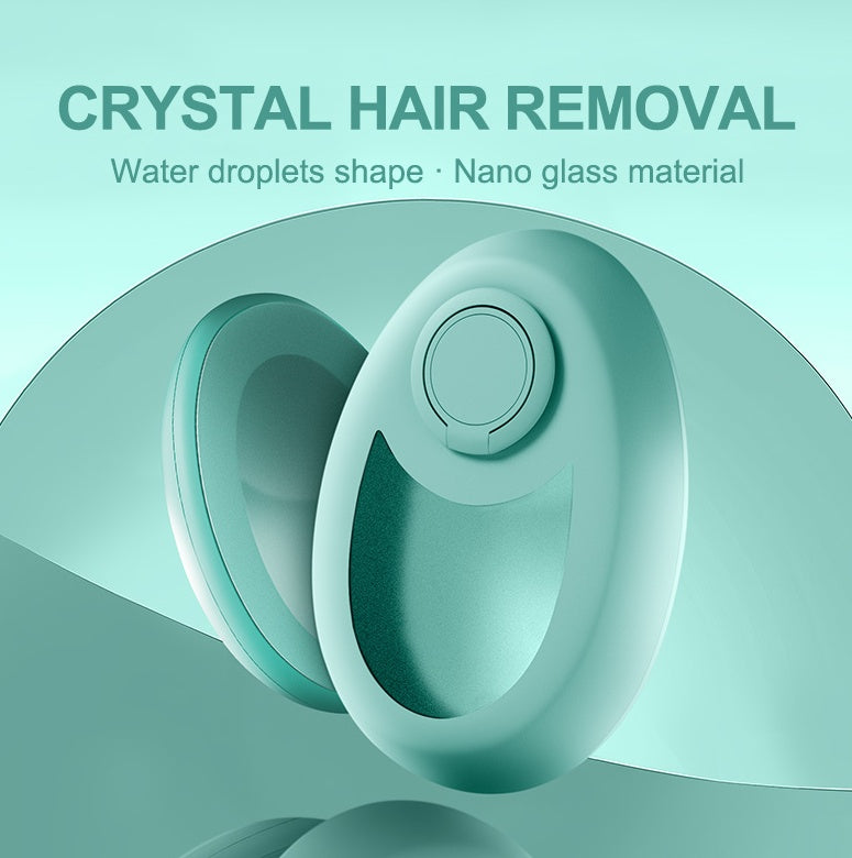 Upgraded Crystal Hair Removal – Magic Hair Eraser for Women and Men, Painless Physical Exfoliating Tool for Legs, Back, and Arms