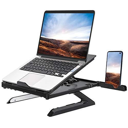 New Multifunctional Folding Laptop Stand – Portable Aluminum Alloy Monitor Riser