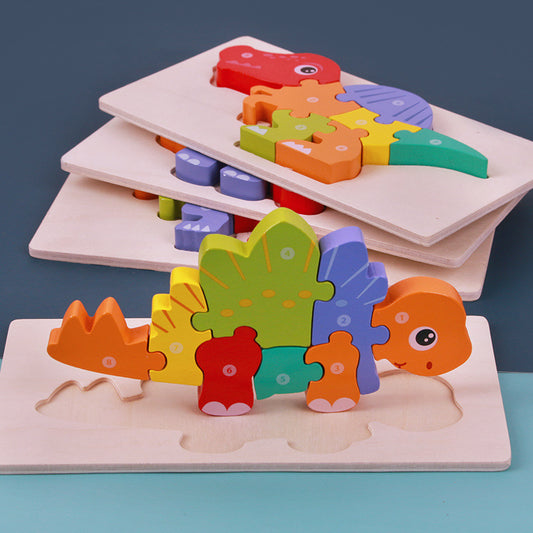 Children's Educational Wooden 3D Montessori Toys - Learning and Skill-Building Fun