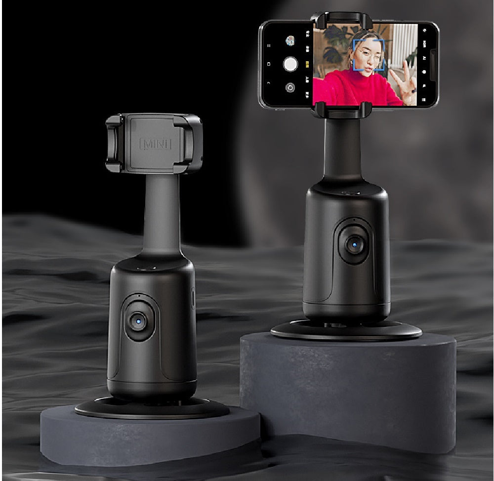 360° Otomatik Yüz Takipli Gimbal – Video, Vlog, Canlı Yayın ve Sabitleme için Akıllı Telefon Tutucu