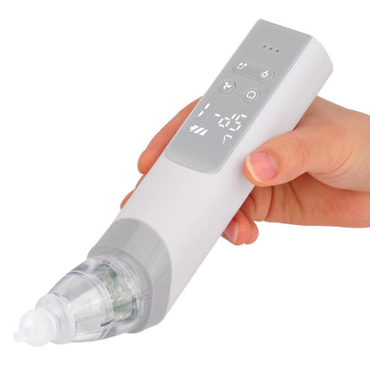 Electric Nasal Suction Device – Rechargeable Baby Mucus Cleaner with 3 Suction Levels, Music & Lights for Comfortable Use