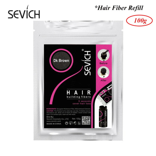 Keratin Hair Concealer Fiber Powder – Instantly Hides Hair Loss and Thinning Hair for a Natural, Fuller Look 100g