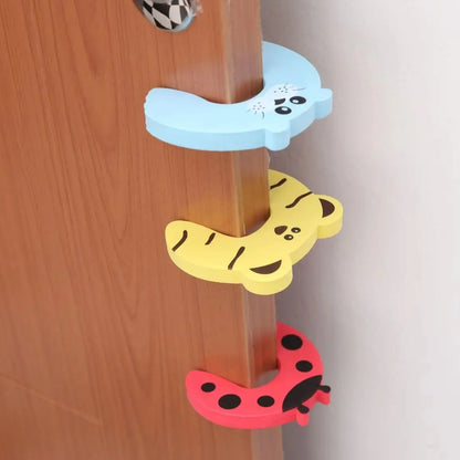 Baby Safety Door Stopper - Cute Animal Finger Protector for Newborns