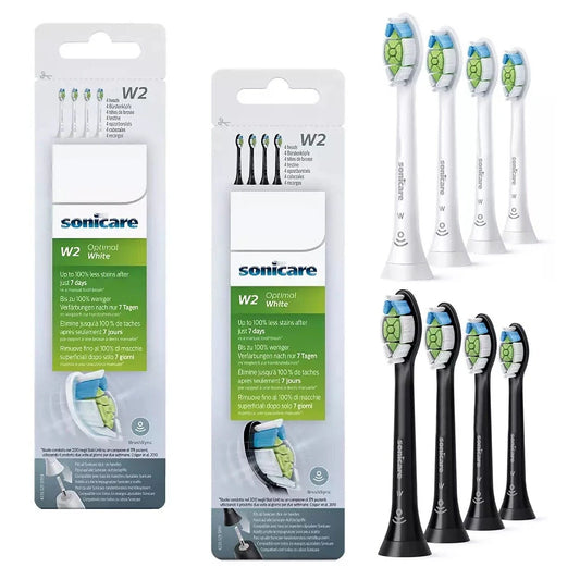 For Philips HX6064 Sonicare W2 4 PCS Replacement Toothbrush Heads