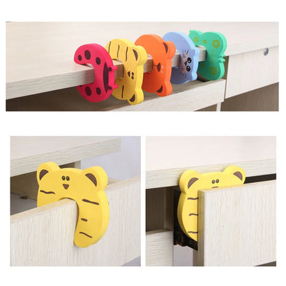 Baby Safety Door Stopper - Cute Animal Finger Protector for Newborns