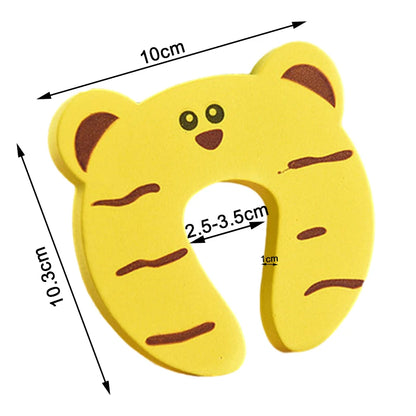 Baby Safety Door Stopper - Cute Animal Finger Protector for Newborns