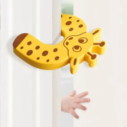 Baby Safety Door Stopper - Cute Animal Finger Protector for Newborns