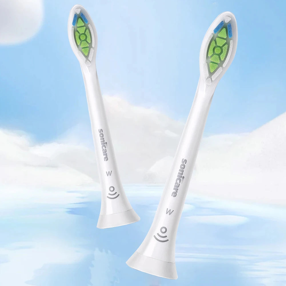 Philips HX6064 Sonicare W2 4 ADET Yedek Diş Fırçası Başlığı için