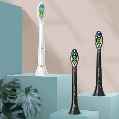 Philips HX6064 Sonicare W2 4 ADET Yedek Diş Fırçası Başlığı için