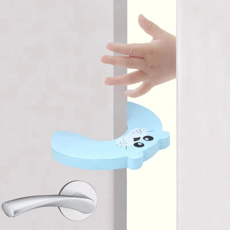 Baby Safety Door Stopper - Cute Animal Finger Protector for Newborns