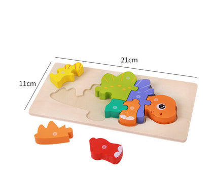 Children's Educational Wooden 3D Montessori Toys - Learning and Skill-Building Fun