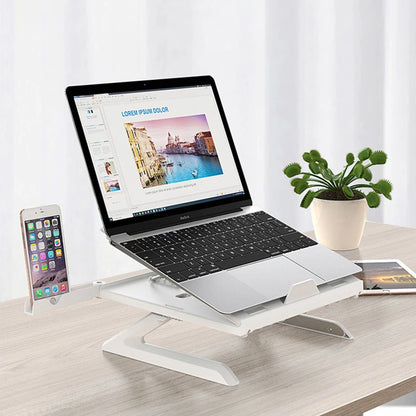 New Multifunctional Folding Laptop Stand – Portable Aluminum Alloy Monitor Riser