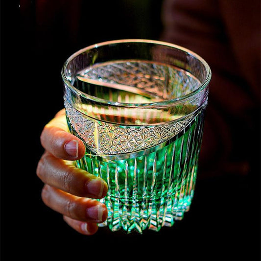 Crystal Glass Set for Couples – Elegant Whiskey Cups, Perfect Gift for Special Occasions