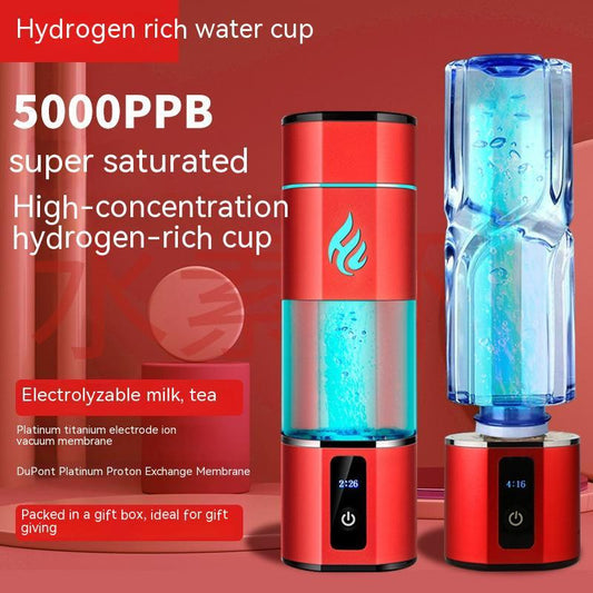 High Concentration Hydrogen Rich Water Cup – Portable Hydrogen Generator for Healthy Hydration