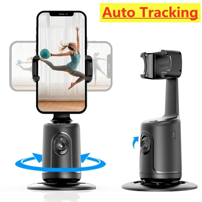 360° Otomatik Yüz Takipli Gimbal – Video, Vlog, Canlı Yayın ve Sabitleme için Akıllı Telefon Tutucu