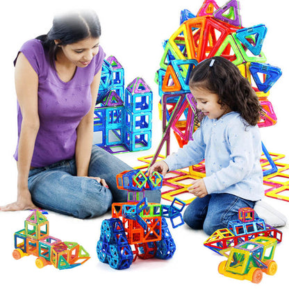 Magnetic Building Blocks  Designer Construction, Set For Children Toys